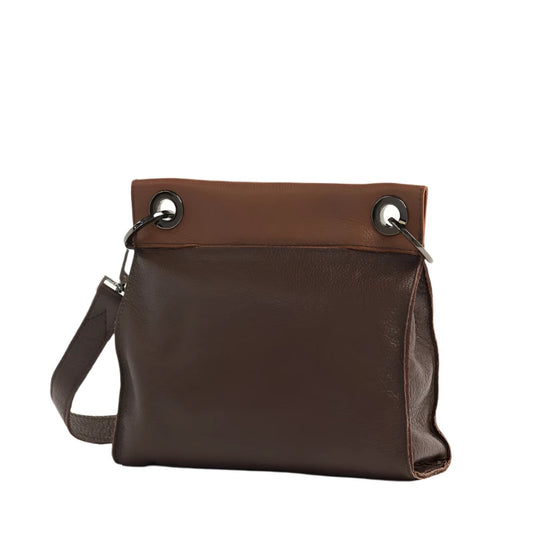 TONY MED Handbag in Orchestra Brown/Gunmetal