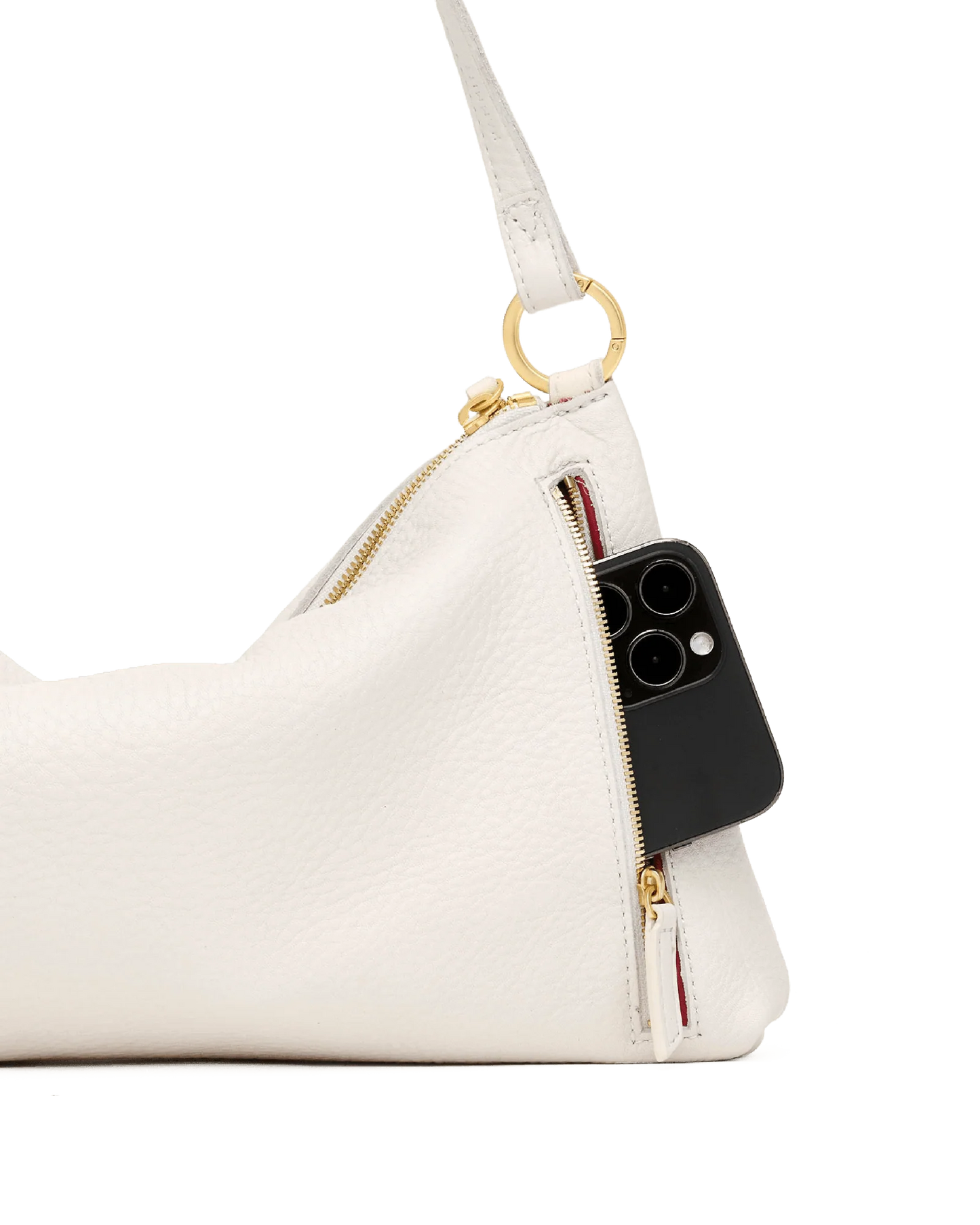 Kyle Med in Calla Lily White/ Gold
