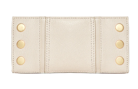 110 NORTH Bifold Wallet in Chateau Cream/ Gold