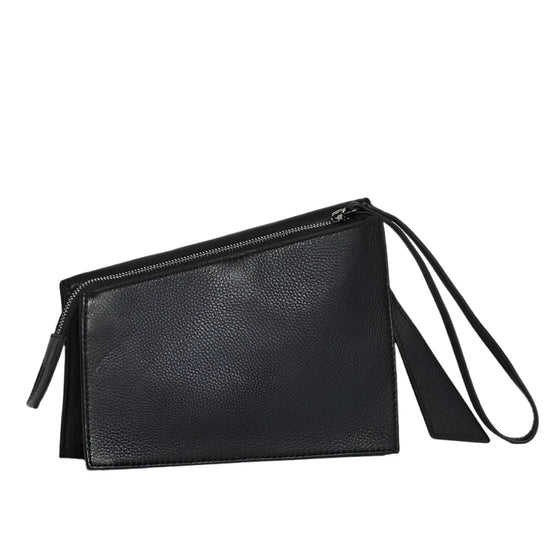 CURTIS Handbag in Black/Gunmetal