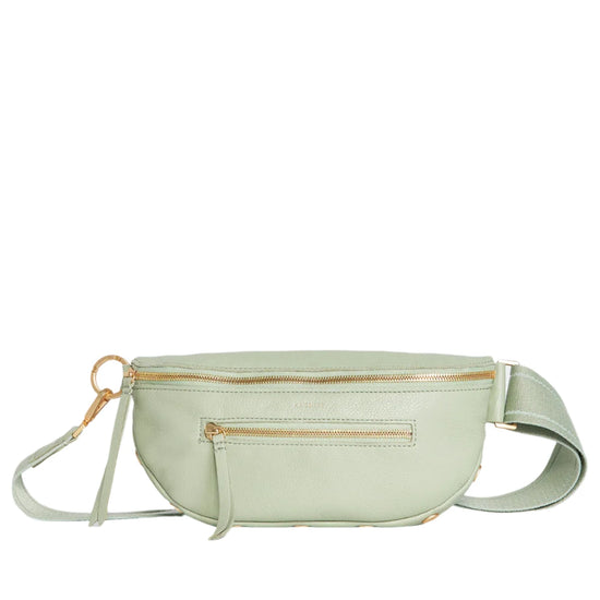 CHARLES CROSSBODY MED in Cypress Sage/Gold