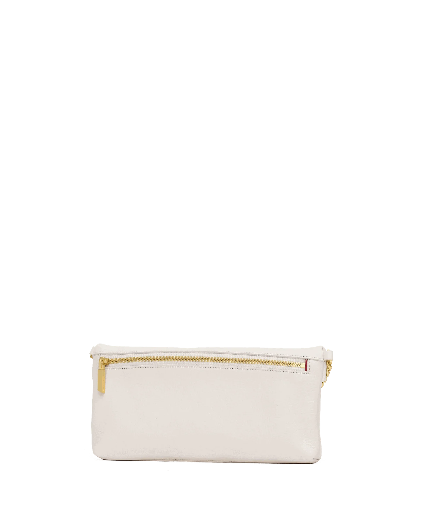 Invitation Clutch in Calla Lily White/ Gold