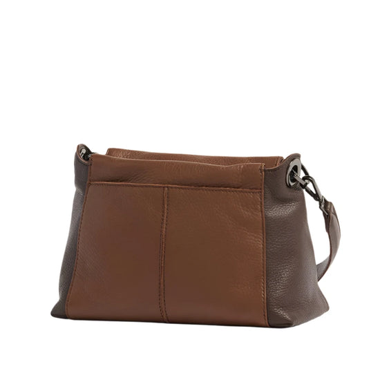 BRYANT MED Handbag in Orchestra Brown/Gunmetal