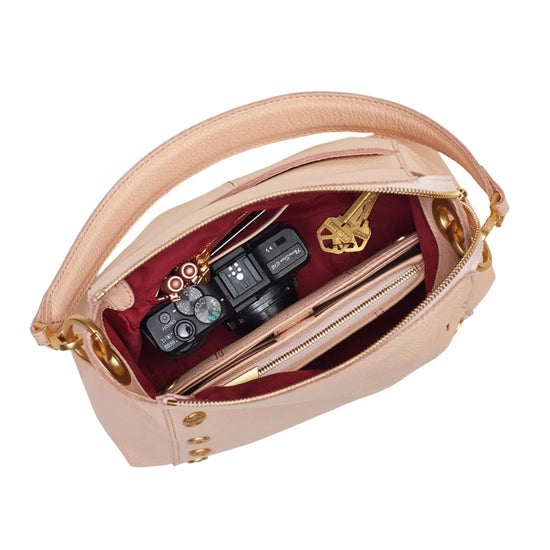 BRYANT MED Handbag in Champagne Pink/ Gold