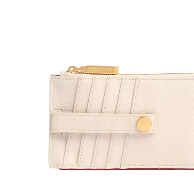 210 WEST ID Wallet in Calla Lily White