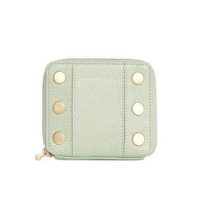 Retired 5 NORTH Compact Wallet in Cypress Sage/ Gold