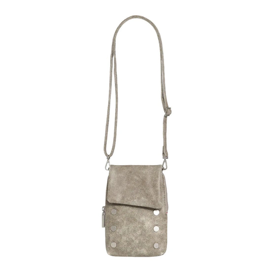 VIP MOBILE Compact Handbag in Pewter/Silver