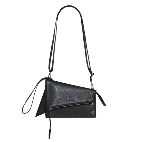 CURTIS Handbag in Black/Gunmetal