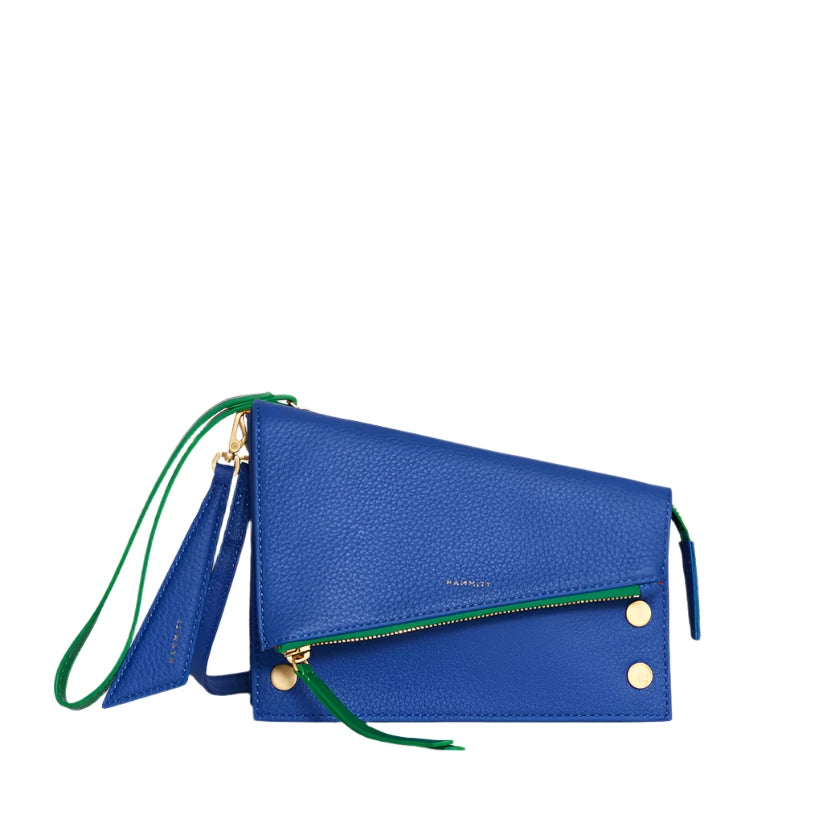 CURTIS Handbag in Avenue Blue/Gold