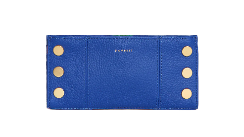 110 NORTH Bifold Wallet in Avenue Blue/ Gold