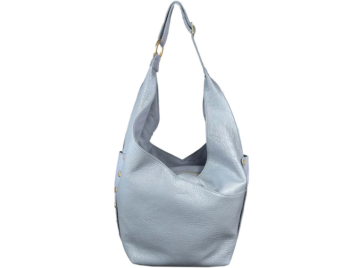 TOM ZIP Shoulder Bag in Marina Glaze/ Gold