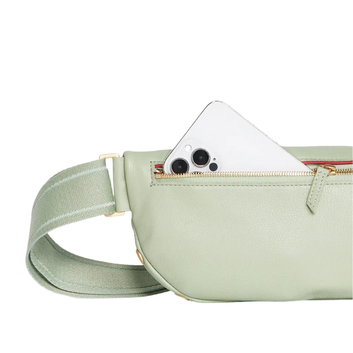 Retired CHARLES CROSSBODY MED in Cypress Sage/Gold