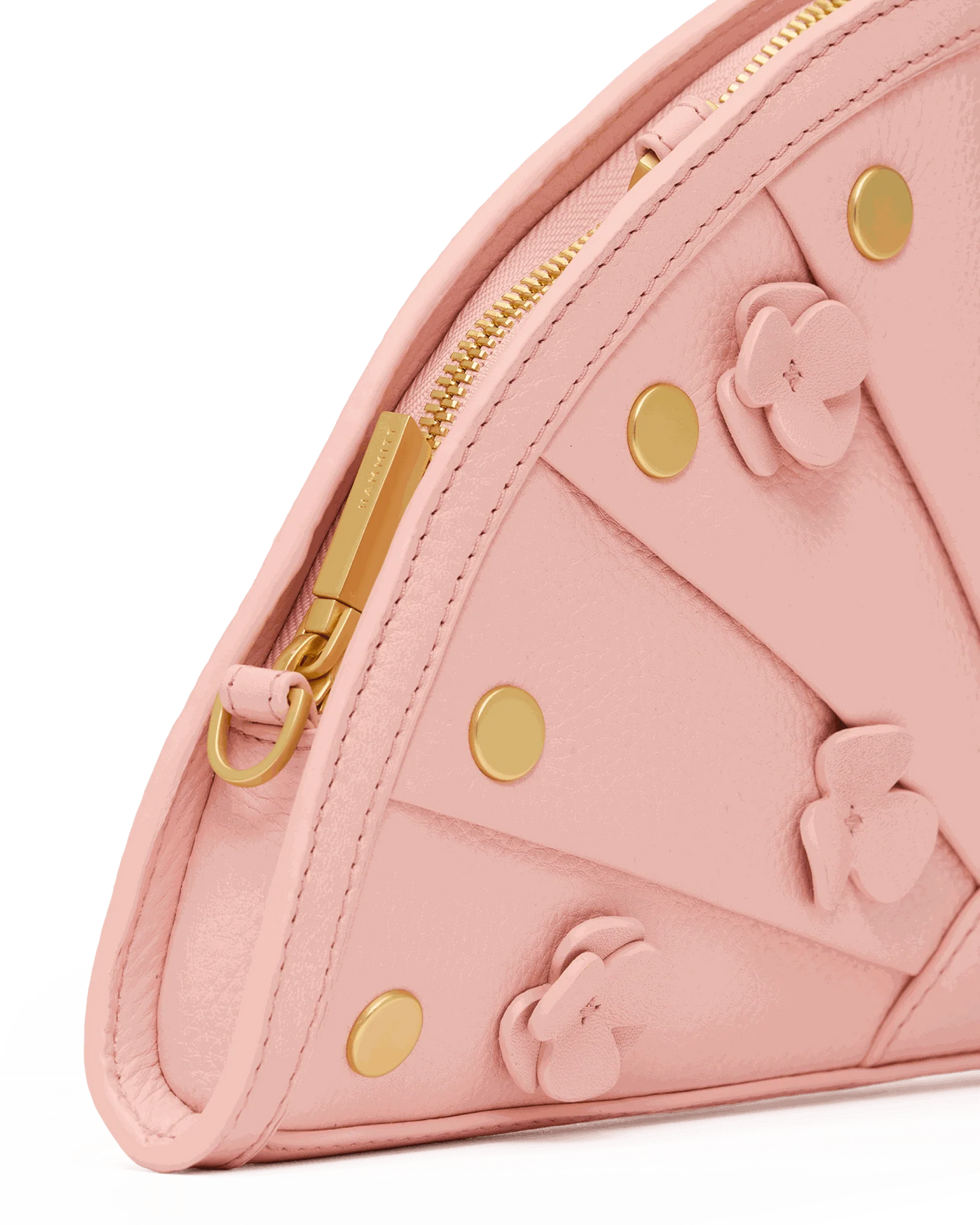 Shelley Clutch in Flamingo Flora/Gold