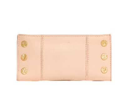 Retired 110 NORTH Bifold Wallet in Pink Champagne/ Gold
