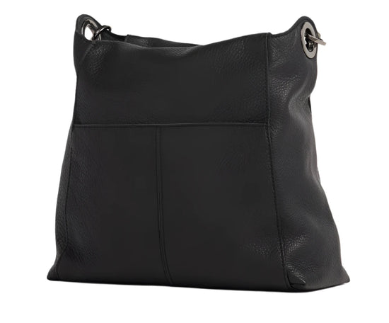 BRYANT LRG Handbag in Black/ Gunmetal