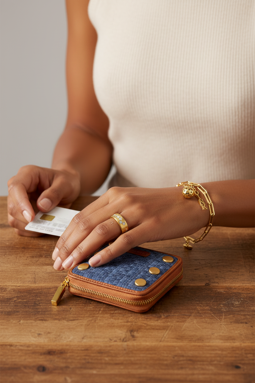 Payment Scene - Sparse Flush Set Ring