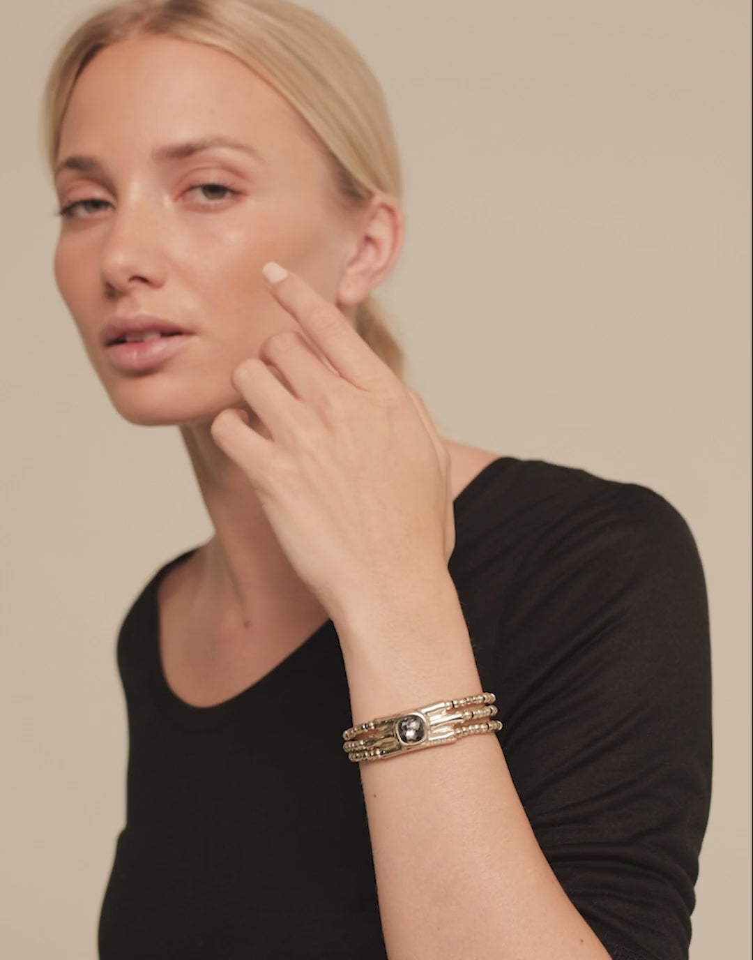Waterfalls Bracelet in Gold