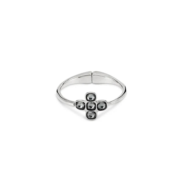Retired Mademoiselle Bracelet in Silver/Grey