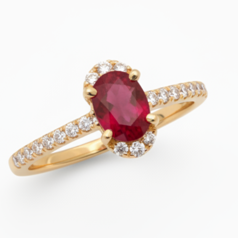 Ruby Ring No Holder