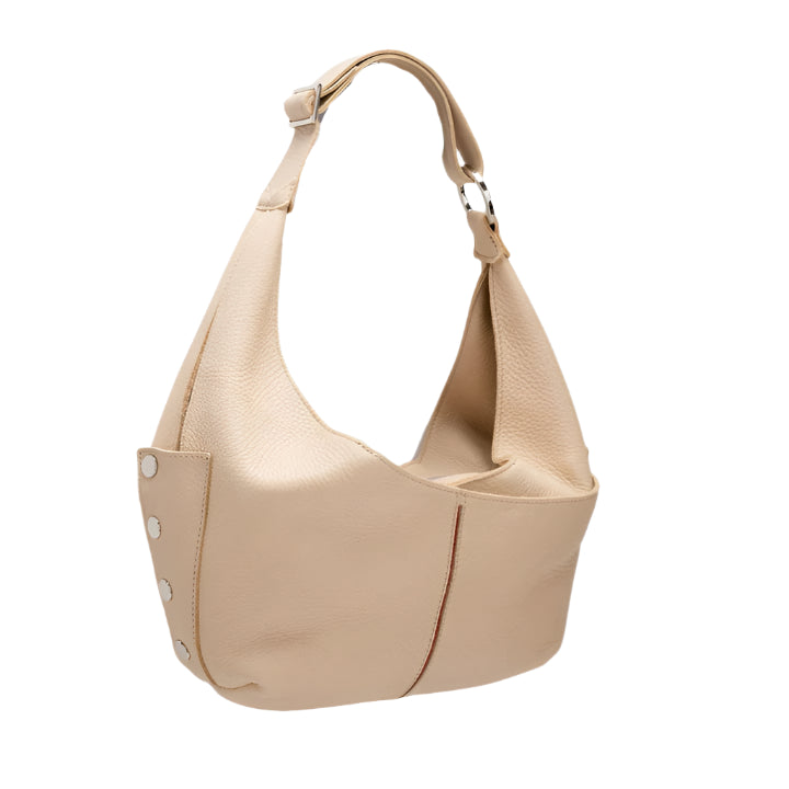 TOM ZIP MED in Limestone/Silver