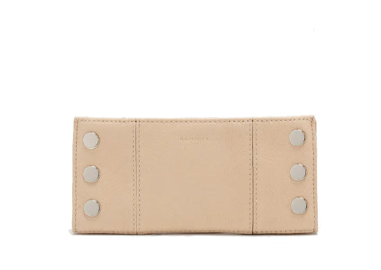 110 NORTH Wallet in Limestone/Silver