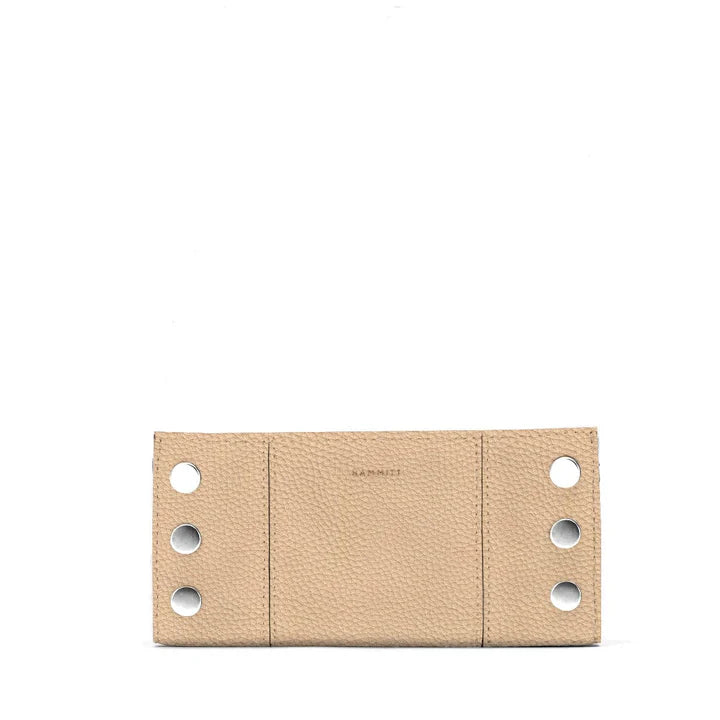 110 NORTH Wallet in Limestone/Silver