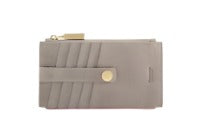 210 WEST Thin Wallet in Grey Natural/ Gold