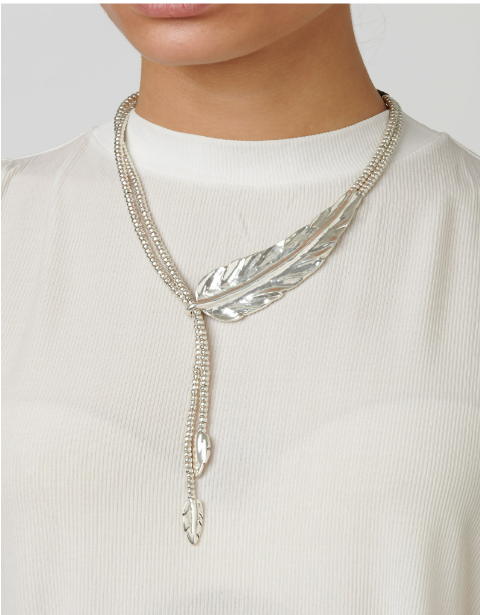 Load image into Gallery viewer, FEATHER Necklace
