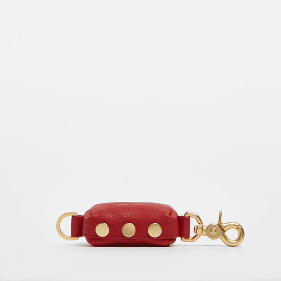 WINNIE Dog Bag in Winter Cherry/ Gold