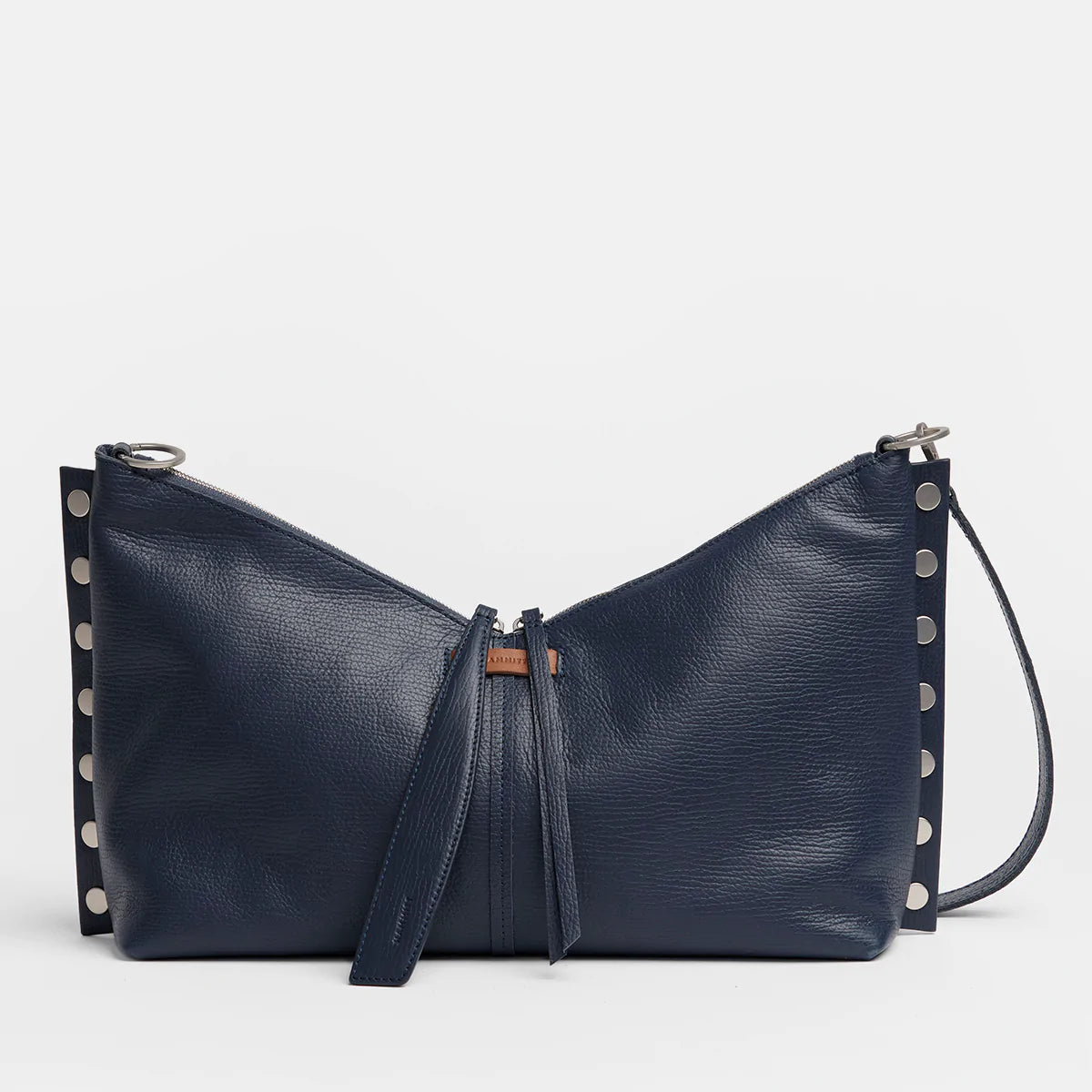MR. G Shoulder Bag in Indigo Navy/ Silver