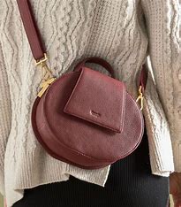 GREGORY Handbag in Crimson/ Gold